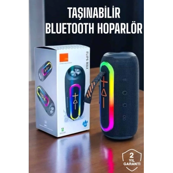 Mey İthalat® Bluetooth Hoparlör Kablosuz Yüksek Ses Kaliteli Şarj Edilebilir