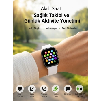 Mey İthalat® Bluetooth Telefon Görüşmesi ve Akıllı Bildirim Özellikleriyle Günlük Hayatınızı Kolaylaştıran Akıllı Saat