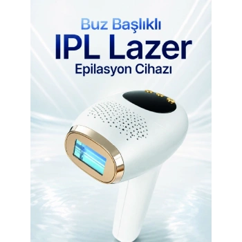 Mey İthalat® Buz Başlıklı IPL Lazer Epilasyon Cihazı