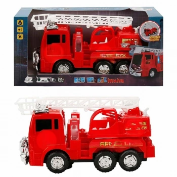 Mey İthalat® Çarp Dön Sesli ve Işıklı İtfaiye Aracı