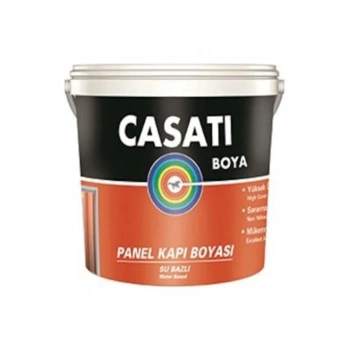 Mey İthalat® Casati Su Bazlı Panel Kapı Boyası Beyaz 0,75 Litre