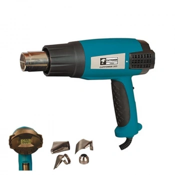 Mey İthalat® CatPower 203 Dijital Sıcak Hava Tabancası 2000 Watt