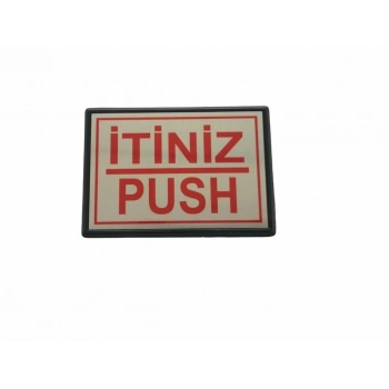 Mey İthalat® Cemax Yönlendirme Büyük İtiniz (Push) 13X8,5 cm