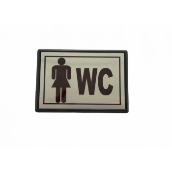 Mey İthalat® Cemax Yönlendirme Küçük WC Bayan 10X7 cm