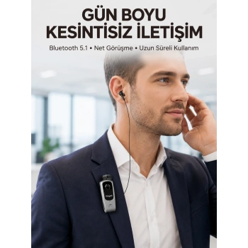 Mey İthalat® Çift Telefon Bağlantılı Eller Serbest Bluetooth Kulaklık