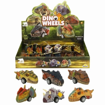 Mey İthalat® Crazoo Dinozor Çek Bırak Araba