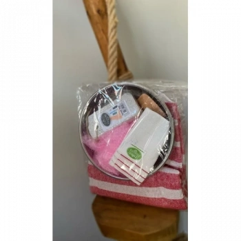 Mey İthalat® Damat Gelin Hamam Seti 6Lı Set