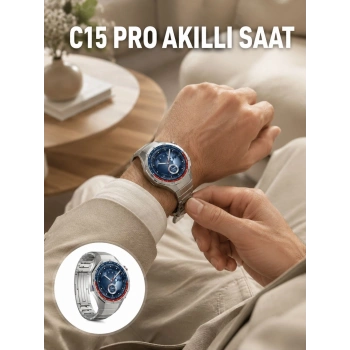 Mey İthalat® Dayanıklı Kordonlu Şarjlı Akıllı Saat Yeni Nesil