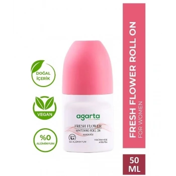 Mey İthalat®   Doğal Roll-On Fresh Flower 50 ml