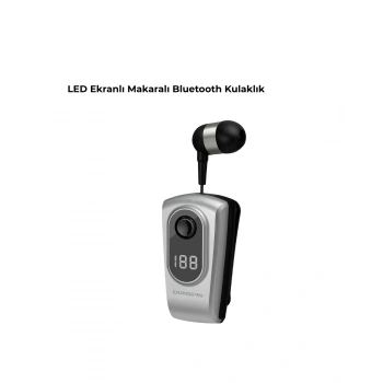 Mey İthalat® DSF 220 Kablosuz Klipsli Bluetooth Kulaklık