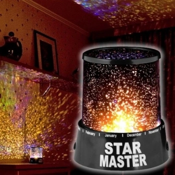Mey İthalat® Duvara Işık Yıldız Yansıtan Star Master Gece Lambası