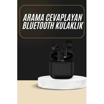 Mey İthalat® En Çok Tercih Edilen Bluetooth Kulaklık Mikrofonlu Silikonsuz Dokunmatik Kontrol