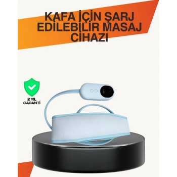 Mey İthalat® Evde Spa Etkisi Sunan Isıtmalı Baş Masaj Cihazı