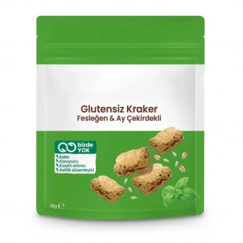 Mey İthalat® Fesleğenli Ayçekirdekli Kraker 40 Gr