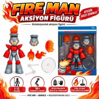 Mey İthalat® Fire Man Figürü