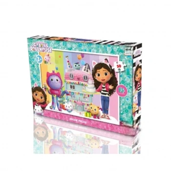 Mey İthalat® Gabbys Dollhouse Puzzle 50 Parça