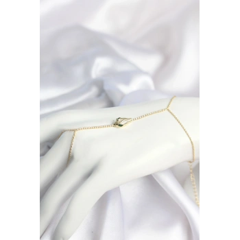 Mey İthalat® Gold Renk Yılan Model Pirinç Kadın Şahmeran