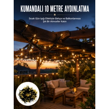 Mey İthalat® Gün Işığı 10 Metre Led Işık Şerit Led Süsleme Parti Malzemesi Yeni Nesil