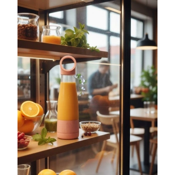 Mey İthalat® Günlük Kullanıma Uygun USB Şarjlı Smoothie Blender