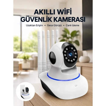 Mey İthalat® Güvenlik Kamerası Antenli Gece Görüşlü Sensörlü Harekete Duyarlı Yeni Nesil