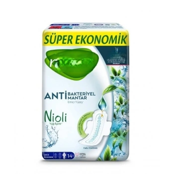 Mey İthalat® Hijyen Max Süper Eko Gece Ped 14 Adet