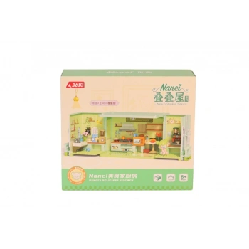 Mey İthalat® HK135 JAKİ GURME MUTFAK MODEL 263 PARÇA BLOCK OYUNCAK