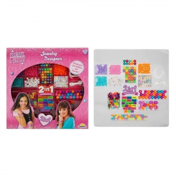 Mey İthalat® HOBİ SET 2İN1 BONCUK TAKI TASARIM HARFLİ