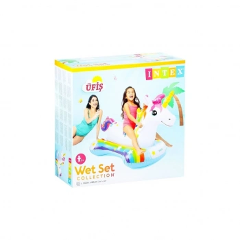 Mey İthalat® IBN57552 Sihirli Unicorn Binici 163X86 cm - Vardem Oyuncak
