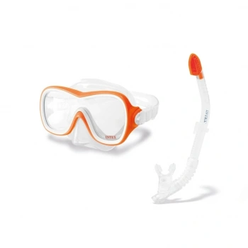 Mey İthalat® IG55647  Şnorkel Set (Maske ve Şnorkel) - Turuncu