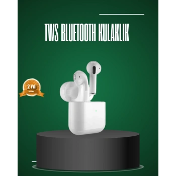 Mey İthalat® iPhone Pro ve Pro Max Uyumlu TWS Bluetooth Kulaklık Gürültü Engelleyici