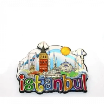 Mey İthalat® İstanbul Temalı Buzdolapı Süsü Magnet