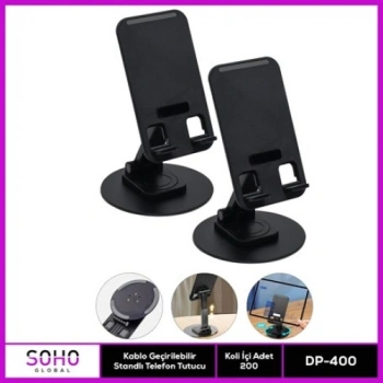 Mey İthalat® KABLO GEÇİRİLEBİLİR TELEFON TUTUCU