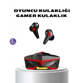 Mey İthalat® Kablosuz Bluetooth Kulaklık 5.0 Dokunmatik Kontrol Gürültü Engelleme