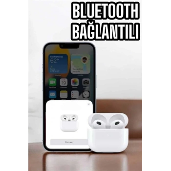 Mey İthalat® Kablosuz Bluetooth Kulaklık TWS ANC Özelliği Yüksek Ses Kaliteli