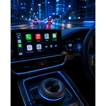 Mey İthalat® Kablosuz CarPlay Android Auto Destekli Akıllı TV Box 4G Sim Kart Girişli