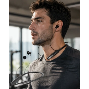 Mey İthalat® Kablosuz Neckband Kulaklık Bluetooth 5.4 Manyetik Tasarımlı