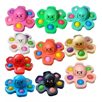 Mey İthalat® KAR 1041 AHTAPOT STRES ÇARKLI POPİT -İBİŞ