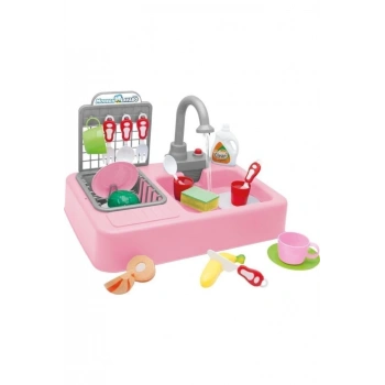 Mey İthalat® KAY-7020 MODERN PILLI LAVABO PEMBE