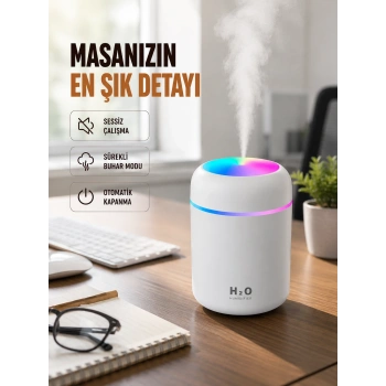 Mey İthalat® Kompakt Boyutlu Nemlendirici – 30-45ml/h Buhar Kapasiteli