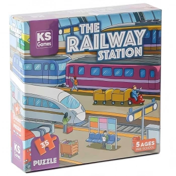 Mey İthalat®  KSTheRailwayStationPre-SchoolPuzzle