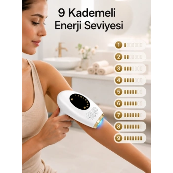 Mey İthalat® LCD Ekranlı Profesyonel IPL Epilasyon Cihazı