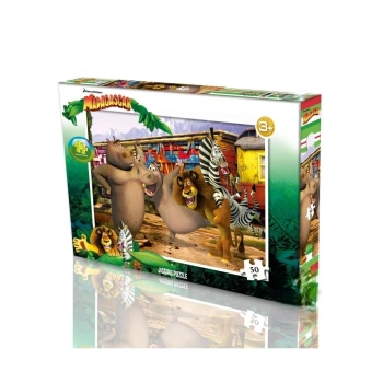Mey İthalat® Madagascar Puzzle 50 Parça