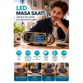 Mey İthalat® MASA SAATİ