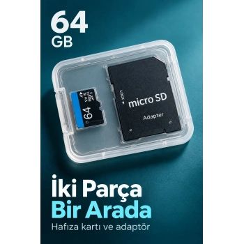 Mey İthalat® Micro SD Kart ve SD Adaptör Seti