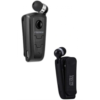 Mey İthalat® Mikrofonlu Makaralı Bluetooth Kulakiçi Kulaklık Android ve İOS Uyumlu