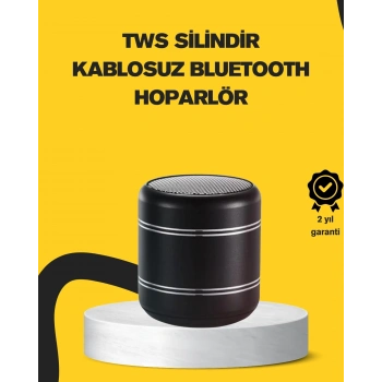 Mey İthalat® Mini Alüminyum Bluetooth Hoparlör Yüksek Bas Performansı