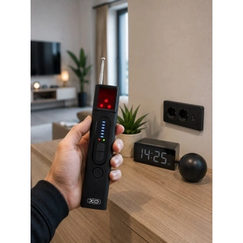 Mey İthalat® Optik Lens Filtreli Gizli Kamera Bulucu ve RF Dedektörü