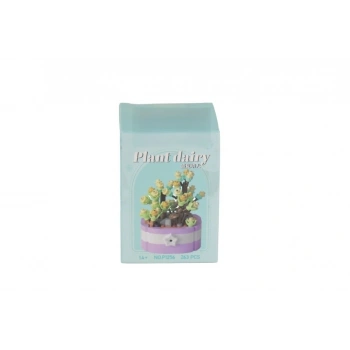 Mey İthalat® P1256 SİMÜLASYON ÇİÇEK SERİSİ 263 PARÇA BLOCK OYUNCAK