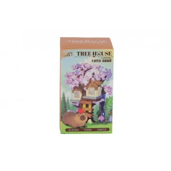 Mey İthalat® P2596 AĞAÇEV 258 PARÇA BLOCK OYUNCAK