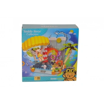 Mey İthalat® P881007 UÇURTMA SÖRFÇÜSÜ TEDDY 204 PARÇA BLOCK OYUNCAK